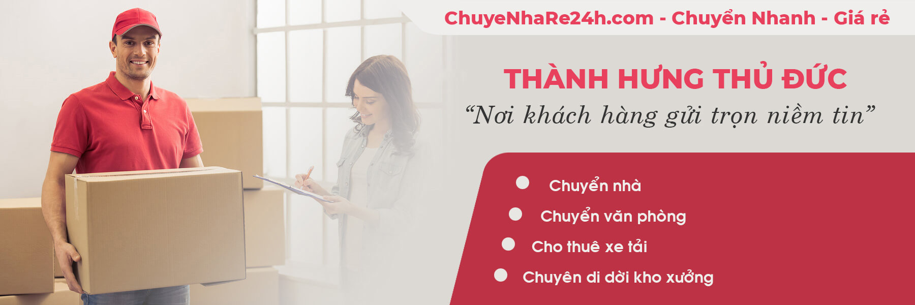 Công ty chuyển nhà Thành Hưng Thủ Đức